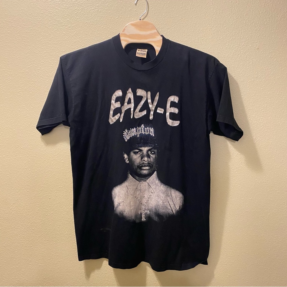 Men’s 3XL Tall Vintage Y2K PRO Max Heavyweight EAZY-E Bling Shirt